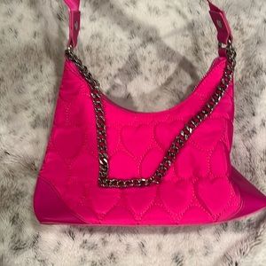 Wild fable Heart hot pink bag